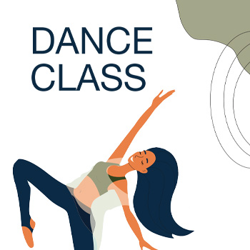 dance class advertisment graphic